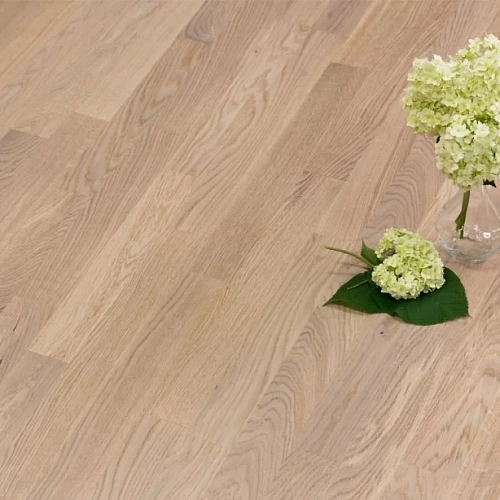 OAK LIVING WHITE MATT ПАРКЕТНАЯ ДОСКА POLARWOOD CLASSIC